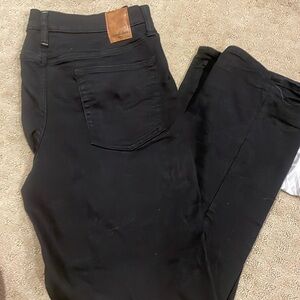 Goodfellow & Co Total Flex Straight Fit Men’s Black Denim Jeans Size 34Wx32L